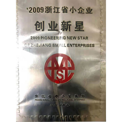 2009浙江省小企业创业新星